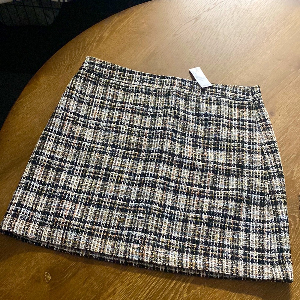 Brand New Loft Tweed Skirt